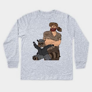 Raul and Doc! Kids Long Sleeve T-Shirt